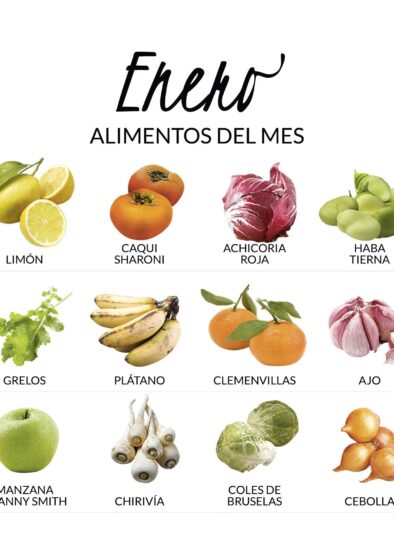 Frutas de enero